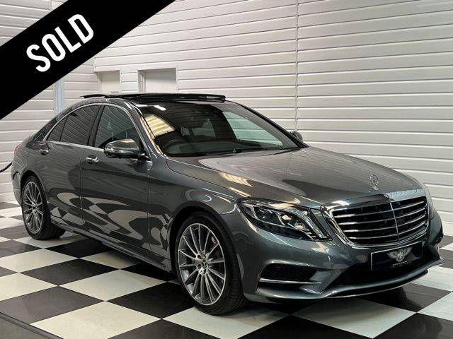 Mercedes-Benz S Class 3.0 S350d AMG Line 4dr 9G-Tronic Premium Plus Saloon Diesel Selenite Grey Metallic