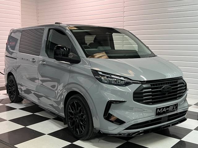 Ford Transit Custom 2.0 EcoBlue 170ps H1 Double Cab Van Limited Auto Combi Van Diesel Grey Matter