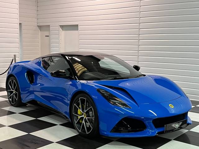 Lotus Emira 3.5 V6 First Edition 2dr Auto Coupe Petrol Seneca Blue